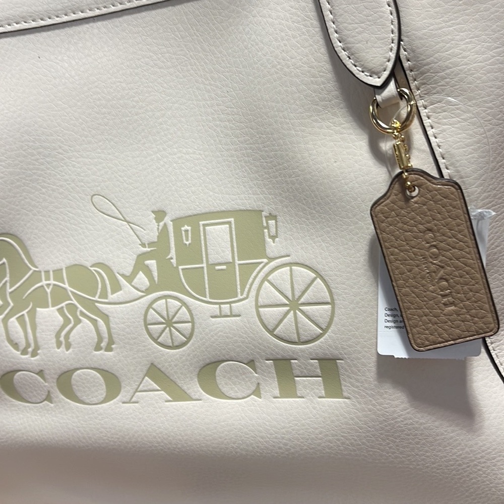 Coach HORSE AND CARRIAGE TOTE WITH HORSE AND CARRIAGE - Picture 2 of 16